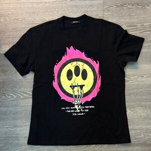 BARROW Black Graphic T-Shirt